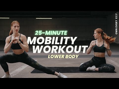 25 Min. Lower Body Mobility Workout | Circuit Training | Follow Along | No Equipment