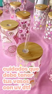 ¿Conoces los cuidados que deben tener tus vasos con uv dtf? 🤔 💡Aquí te digo que medidas tener y así tu diseño durará. Si quieres conocer más sobre esta técnica en tendencia te invito a seguir a Eurotrade | Katia Valenzuela Cazares