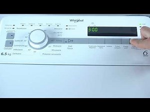 Washing Machine Whirlpool TDLR 65230S - How to Enable Child Lock | Activate Safety Lock