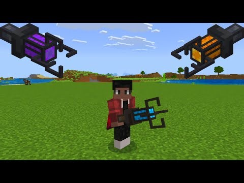 Cool Gravity Gun Addon/Mod For Bedrock 1.21.100+