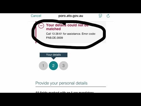 How To Fix myGov Error Code PAB.DE.0009?