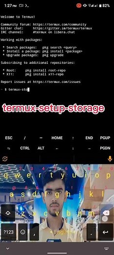 termux storage setup( no file or directora problem)