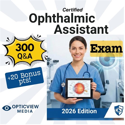 Pass the COA Exam | 320 Q&A Test Prep Ebook | Certified Ophthalmic Assistant | Digital Download - Etsy