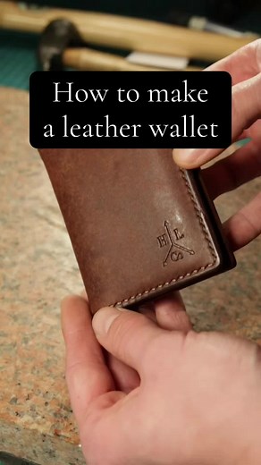 Crafting a Leather Wallet in 22 Simple Steps