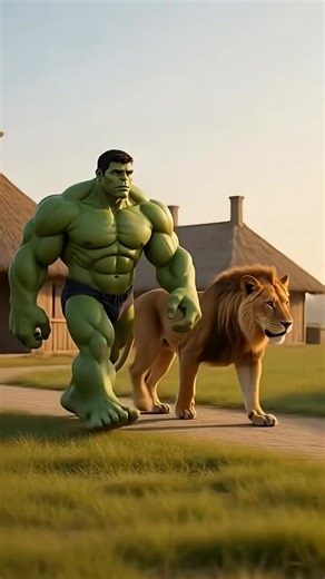 hulk or shero ki joodi #viral #hulkvswolf #forupage #toptrending #forupage