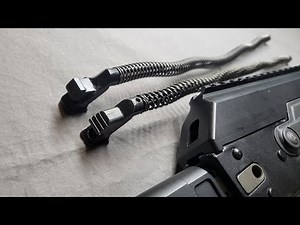 Zenitco B-33 vs. Standard Recoil Spring Guide Rod Differences