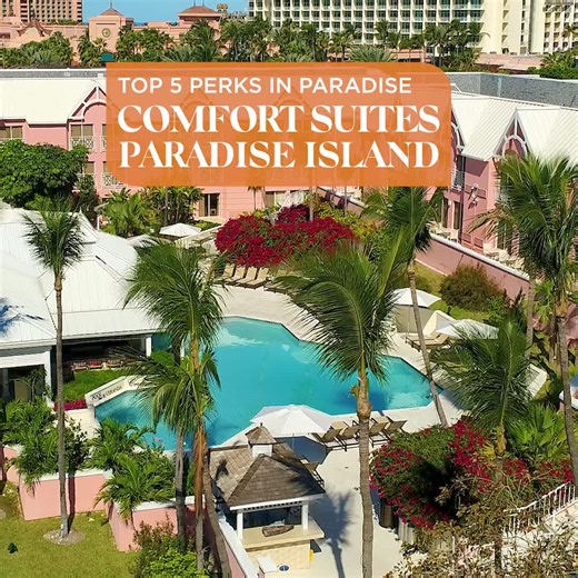 FAMILY VACATION ALERT! Get ready for a fun-filled getaway at Comfort Suites Paradise Island! • Access to Atlantis • Full American breakfast included • Steps away from Paradise beach AND, kids stay, play & eat FREE! What's holding you back? Book now and create unforgettable memories with your loved ones! | Nassau & Paradise Island, The Bahamas
