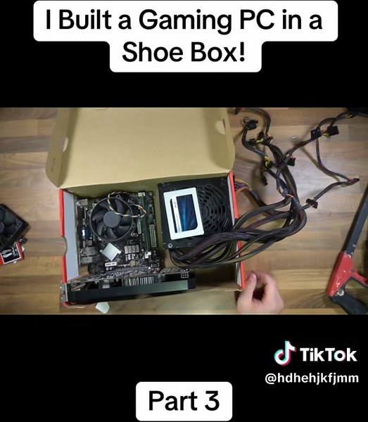 Building a Gaming PC in a Shoe Box: Part 3
