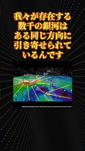 宇宙の面白い話「グレートアトラクター」