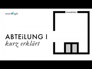 Was beinhaltet Abteilung 1 beim Grundbuchblatt? (inkl. Grundbuchauszug als Muster) - Kurz Erklärt