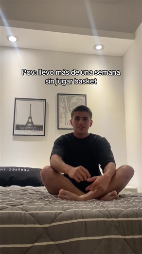 Llevo más de una semana sin entrenar baloncesto