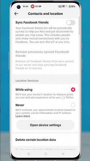 How to Turn Off Location Services on TikTok #shorts