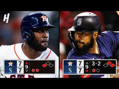 FULL 9TH INNING CHAOS 😱 Astros vs Mariners SHOCKING Finish!