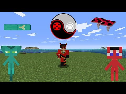 Miraculous: Tales of Ladyblock & Craftnoir 1.16.5 Mod Showcase!