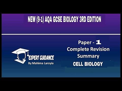 New (9-1) AQA GCSE Biology B1 Cell Structure and Transport complete Revision Summary | Teaching Resources