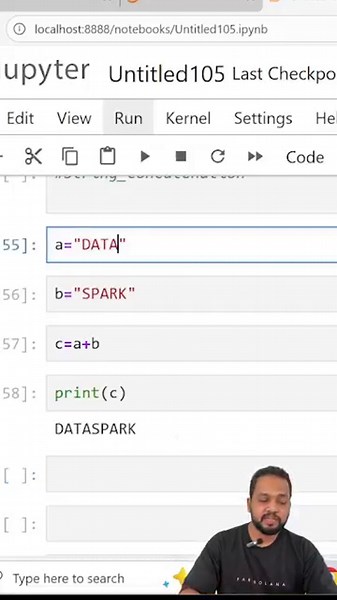 String Concatenation #python#datascience#python programming