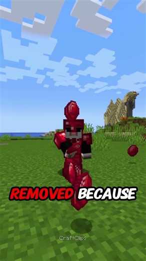 Did You Know Minecraft Had Rubies? 🤯🟥 #minecraft #minecraftshorts