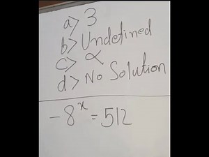 This Math Equation Has NO Solution | Try Solving It! | Exponents Trick #Shorts@AdvancedCodingLab