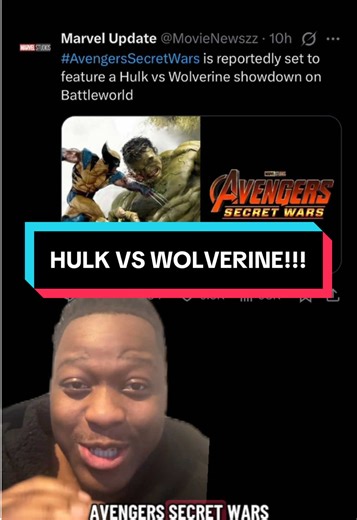 HULK VS WOLVERINE IN AVENGERS SECRET WARS!!! #fypシ゚ #avengersdoomsday #avengerssecretwars #whattowatch #viral