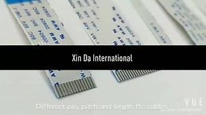 AWM 20624 2896 80c 30v vw 1 Ribbon Flat Cable 0.5mm Pitch 12pin 50mm Length B Type FFC FCC Flexible Cable