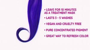 💜 POWER Purple Pigment is a little bottle of everything. ⁠ Revives ALL purple tones, just mix a few drops in to our EXTEND shampoo or RAINBOW conditioner. ⁠💜 | Crazy Color PRO