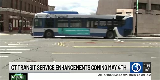CT Transit service enhancements coming in early May