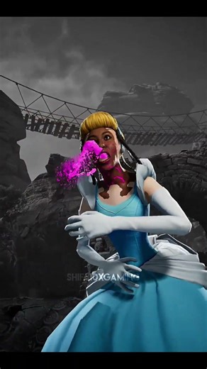 Rain vs Cinderella: The End of the Fairytale! 💀🌧️ #shorts #mk1 #rain