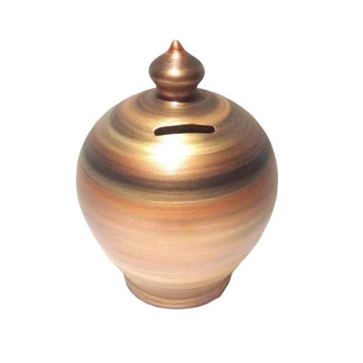 Pottery Piggy Bank, Ceramic Piggy Bank - Etsy