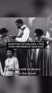 117K views · 3.5K reactions | Based on a true account of enslaved resistance, Ossie Davis brings to life the story of outsmarting oppression. Ossie Davis was roadway actor, playwright, and civil rights activist who used his voice and art to tell the true stories of Black history. Source: thirteenwnet #SBM #somethingblackmade #SBM #somethingblackmade | Something Black Made | Facebook