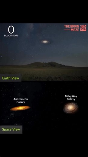 983K views · 8.8K reactions | Soon the Milkyway and Andromeda galaxy will collide. #space #astronomy #NASA | Josh Universe | Facebook