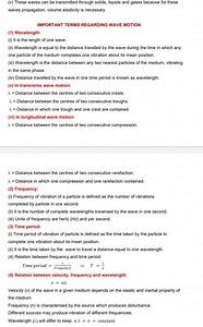 \lambda= Distance between the centres of two consecutive compre... | Filo
