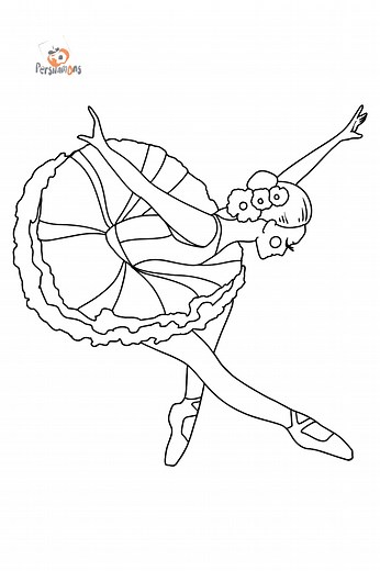 Ballerina coloring pages for Kids - Print for Free, and Color Online!