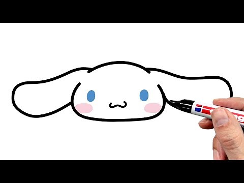 How to Draw Cinnamoroll (Head)