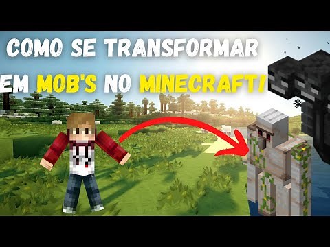 Mod de se Transformar em Qualquer Mob no Minecraft Java - Mod Morph