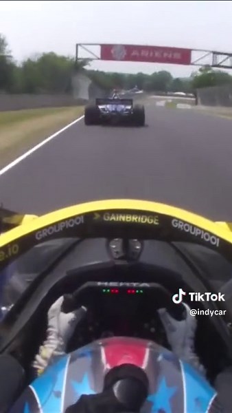 The pass that sealed the win. #tiktok #fyp #INDYCAR #nbc #sportstiktok #racing #SonsioGP
