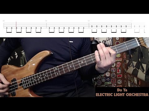 Do Ya by Electric Light Orchestra - Bass Cover with Tabs Play-Along