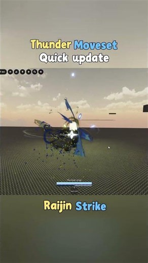Thunder Custom Moveset jjs skill builder | #jjs #roblox #jujutsushenanigans #anime #skillbuilder