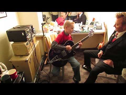 Connor Wilson Meets Brian Setzer