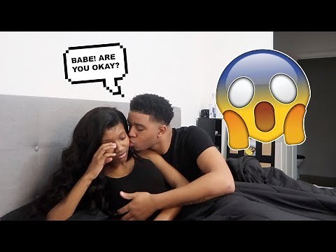 Nightmare Prank On Boyfriend! *SUPER CUTE REACTION*