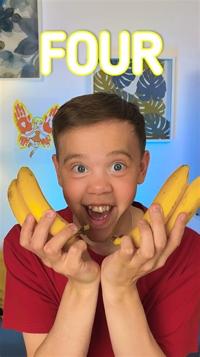 Counting Numbers! 🍌 Let's Count Bananas Together! 🔢