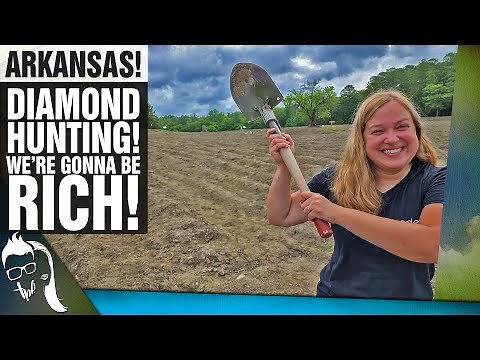 Arkansas Diamond Mine | Hunting for Diamonds!