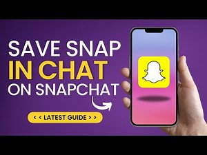 How to save snap in chat on Snapchat
