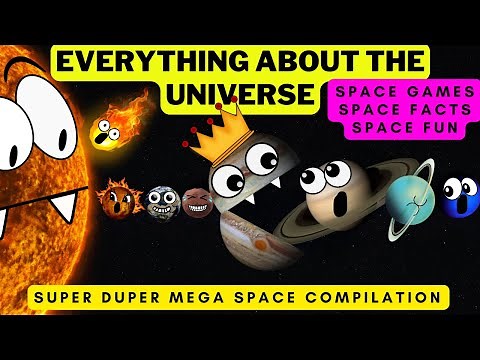 🚀 Journey through the Universe - Cool Space Facts 👩‍🚀 - Lear planets, stars, moons and more ​