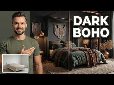 Top 10 Dark Boho Bedroom Ideas