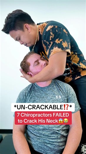 HARDEST Neck to Crack - Chiropractic Experience😱