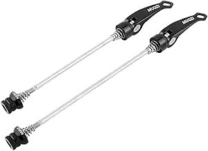 1 Pair Bike Quick Release Skewers MTB Wheel Hub Skewers Front and Rear Axle for MTB or Road Bike