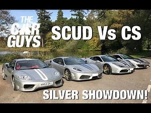 Ferrari 430 Scuderia versus Challenge Stradale - the ULTIMATE silver showdown!