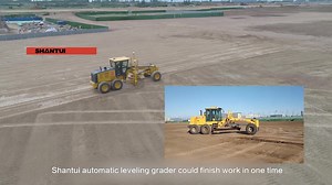 1.5K views · 51 reactions | #ShantuiProduct Say goodbye to the hassle of manual leveling! The Shantui grader's automatic leveling device does the work for you, ensuring perfect results every time. #shantui #construction #machine #motorgrader #leveling | Shantui Global | Facebook