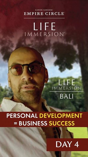 79K views · 15 reactions | YOUR business only will grow as much as you’re willing to grow yourself. The fastest way to go out of business is to stop working on yourself. What is your favourite personal development book or podcast? #Business #Motivation #PersonalDevelopment | Aaron Sansoni | Facebook