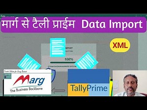 Marg Software se Tally Prime mein Data Transfer Kaise Karein | Step by Step Guide in Hindi
